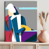 Painting by Numbers Geometry Person I